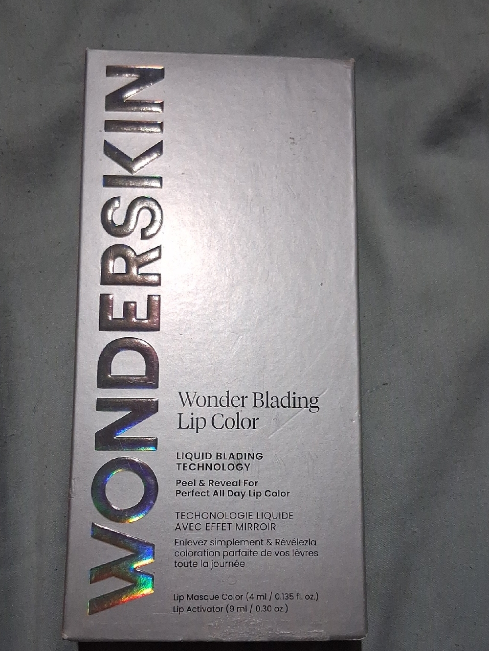Wonderblading Lip Color by Wonder Skin - Silver Packaging